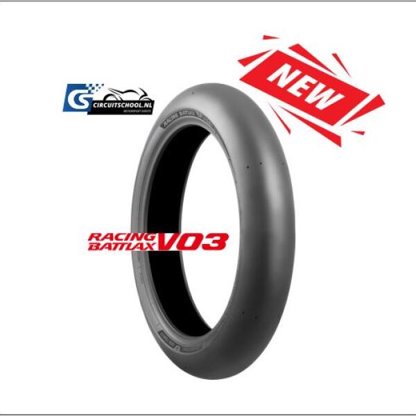 Bridgestone Battlax Slick V03 120/70-17 soft front