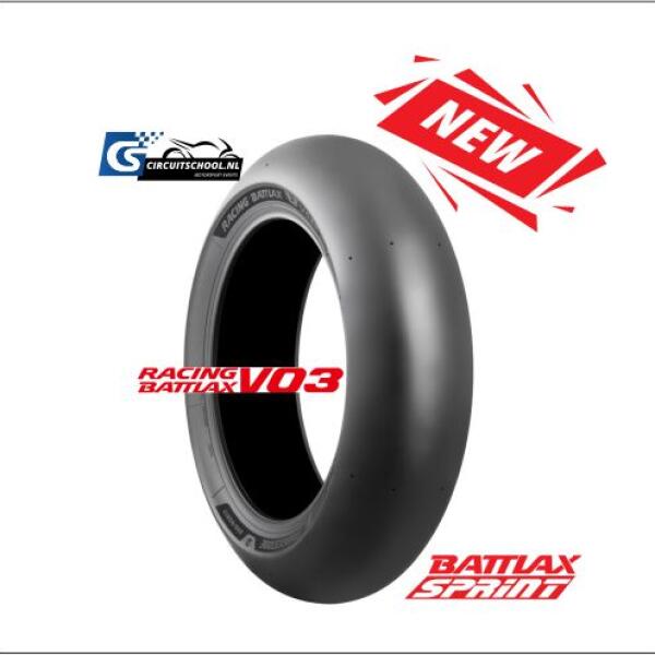 Bridgestone Battlax Slick V03 200/60-17 SPRINT rear
